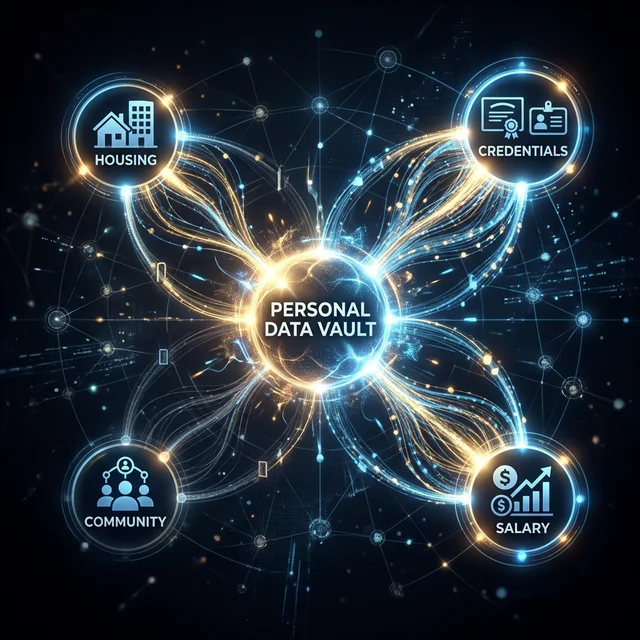 Teachers connect their credentials, salary records, and cost-of-living data in under 6 minutes through a guided onboardi - Image 3