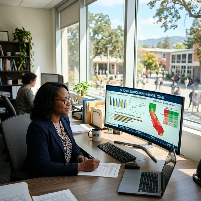 Individual teachers access core compensation benchmarking and cost-of-living dashboards at zero cost, funded by institut - Image 2