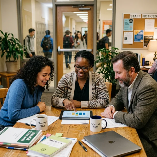 A teacher-owned encrypted data vault anchors an infrastructure spanning 58 California counties, processing compensation 