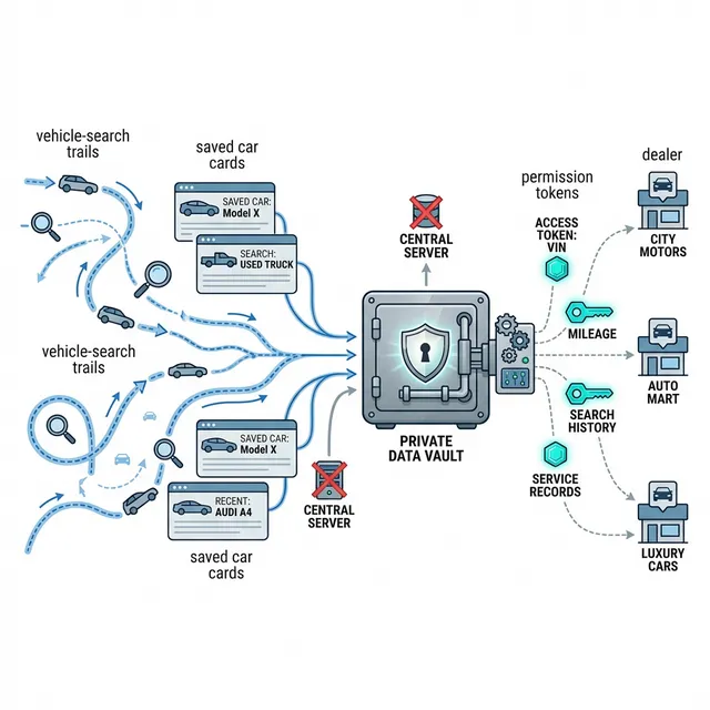 A marketplace breach should not become a permanent dossier of your budget, timing, and dealer conversations - Slide 2