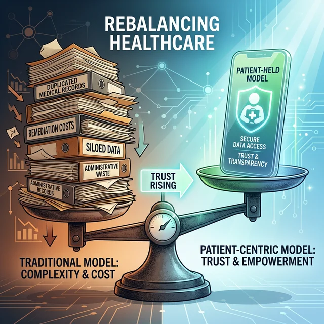 Centralized overcollection looks efficient until exposed records start carrying stigma, legal exposure, support costs, a - Image 2